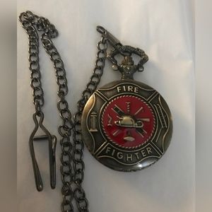 COPY - Beautiful Fire Department Fire Fighter pocket watch. Hundreds of others …